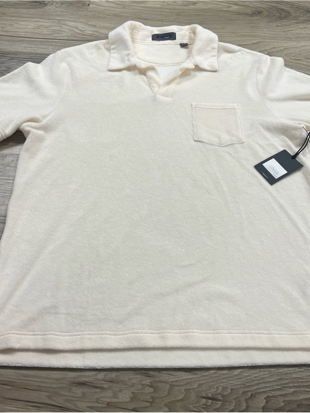 G/FORE Limited Release French Terry Johnny Collar Polo Mens XL GMP000114 $165